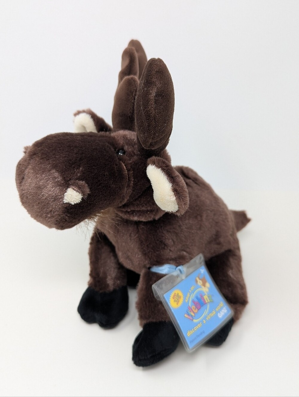 Webkinz Moose Unused Sealed Code Plush Vintage Y2K